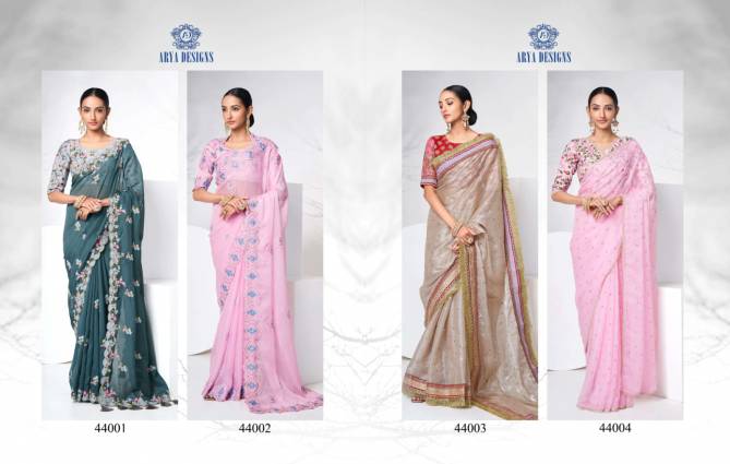 Arya Imperial Vol 9 Designer Organza Wholesale Party Wear Saree 